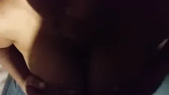 Titjob from Hottie black cunt with mouth