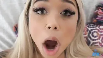 Amateur Gia Dibella gets twat licked and head