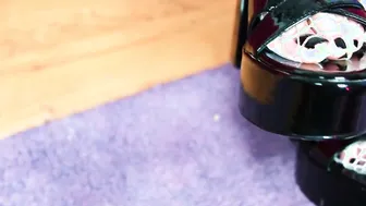 Kitty getting cum on her face as her Christmas present