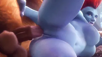 Warcraft Tauren anal boned gigantic booty Troll - (noname55)
