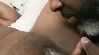 Suck my huge clitoris for Christmas