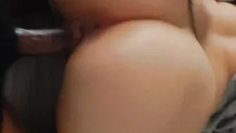 Gigantic butt white cunt with mouth getting dicked down by a huge african dick (interracial)