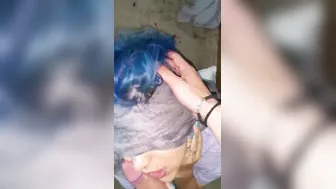 304 sucking off cock