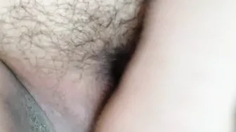 Cunt fucking with dildo