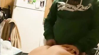 Chubby bimbos loves doggy