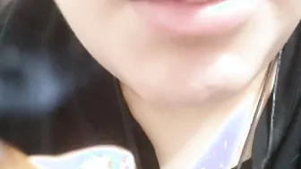 Close Up smoking