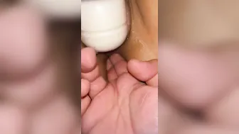My step daughter loves dildos and loves anal