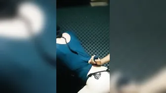 Gigantic cock cum inside gigantic butt stepsister / cum into her butt