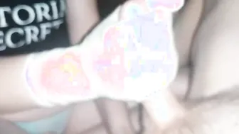 Pleases her man to masturbate and banged