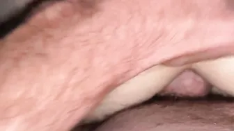 Taking daddy’s penis into the booty for the first time