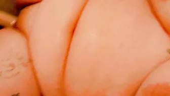 Bbw mom blows herself