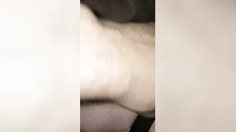 Cumshot on the hood of a vehicle