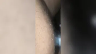 Creamy vagina getting messy on the penis