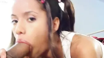Little Lupe Fellatio the dick and fucking rough