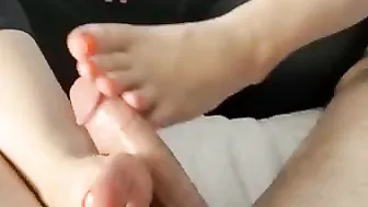 Cum All Over My Foot