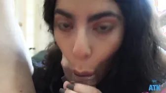 Amateur Brazilian Angel Gosta getting cunt eaten and offer ORAL SEX