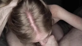 Thin Nikki Blows and Takes Huge Cock for Facial