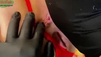 MsPuddlesFan Holiday Unique Ep two of three- Booty Spanking Holes Played w/  Pissing Down my Human Drain