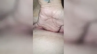Fiance fucks hubbys butt with toy