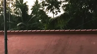 Smoking Amateur Sexy Caught On Roof Top Having Fun