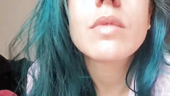 Preview: Slumber party Crasher Getting Used as Ash Tray: Smoking  Femdom Human Ashtray
