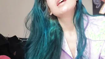 Preview: Slumber party Crasher Getting Used as Ash Tray: Smoking  Femdom Human Ashtray