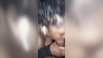 Met me on pornhub so she said she just had to suck my penis