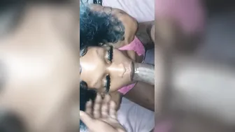 Facefucking thin thick