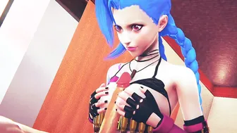 DEVELOPED A NARROW HOLE JINX | League of Legends 3D Animated