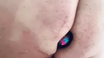 Shower booty plug