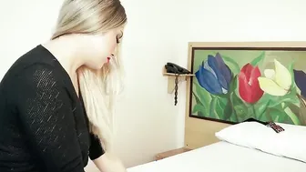 Sara Blonde is a bad sluts and will receive her