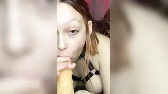Sloppy Fellatio From Bdsm Cutie