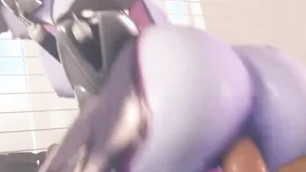 Overwatch Widowmaker Rides Rough SFM Penis