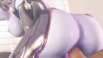 Overwatch Widowmaker Rides Rough SFM Penis