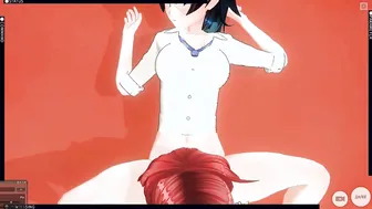 3D ANIMATED College Girl and her Sister Wanted to Suck my Cock after