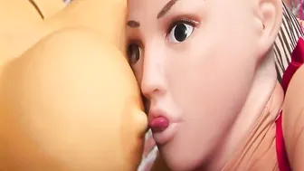 Lovemaking with my living latex sexdoll