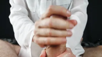 Huge Slow Edge and Masturbation Hand Job