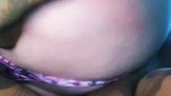 Beautiful Morning Daddy Jizzed my Soak Snatch Cant Resist Fat White Butt