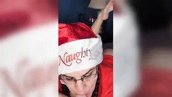 Erotic Santas helper uses penis for her satisfaction - BeckyTailor
