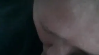 BBW bimbo blows my thick penis