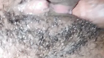 African bbw neighbors likes her twat creampied and played with