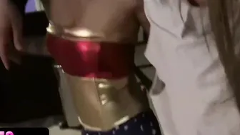 BFFS - beauty Besties Shares Penis On Halloween Night