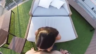 Older grandpa has real rough sex with a eighteen into the garden