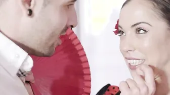 Flamenco Lesson Turns Inside Group Banged For Turned On Spanish Babes