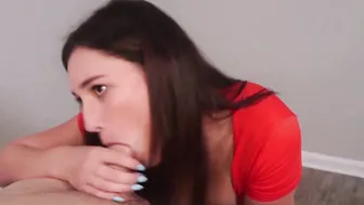 Johny Blaster Getting Oral Sex Milking Hand Job From Katie Kingerie