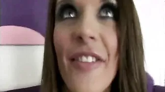 Black bitch fuck bareback by XXL ebony penis snatch cum