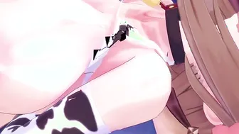 【MMD R-18 yo SEX DANCE】PERVERSE BUTT BEAUTY SWEET INSANE SCREWED 激しいセックス [MMD]