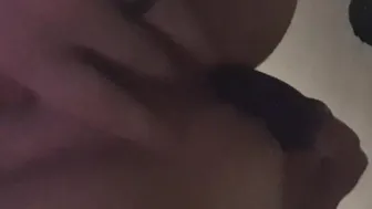 Solo anal toy orgasm cum