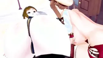【MMD R-barely legal SEX DANCE】INTENSE DELICIOUS FELLATIO SWEET EXTREME SATISFACTION ROUGH SEX ハードセックス [MMD]