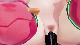 【MMD R-19 yo SEX DANCE】INTENSE MASTURBATION INSIDE THE GYM SWEET GODDESS BUTT 激しいセックス [MMD]